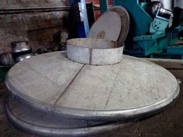 Phễu côn thấp - Inox